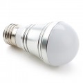 E26/E27 3 W 3 High Power LED 270 LM Natural White A50 Globe Bulbs DC 12 V